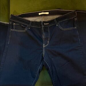 Levi's Dark Blue Boot Cut Women's Jeans
